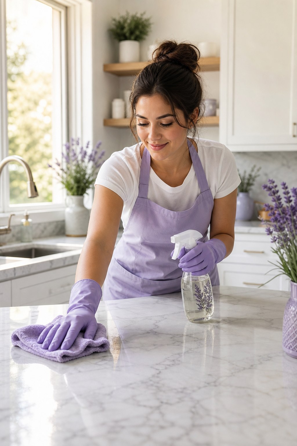 Cleaning business page template preview